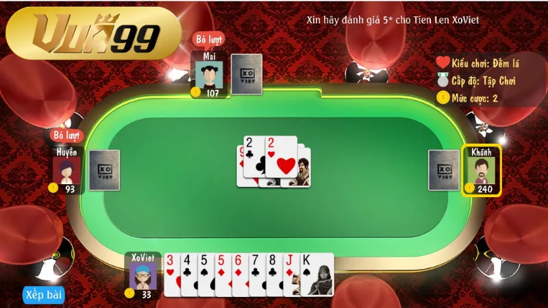 Tiến Lên Vua99 2025 – Hành trình đỉnh cao, đổi thưởng không giới hạn